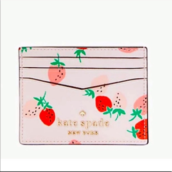 kate spade Handbags - KATE SPADE STRAWBERRY WALLET